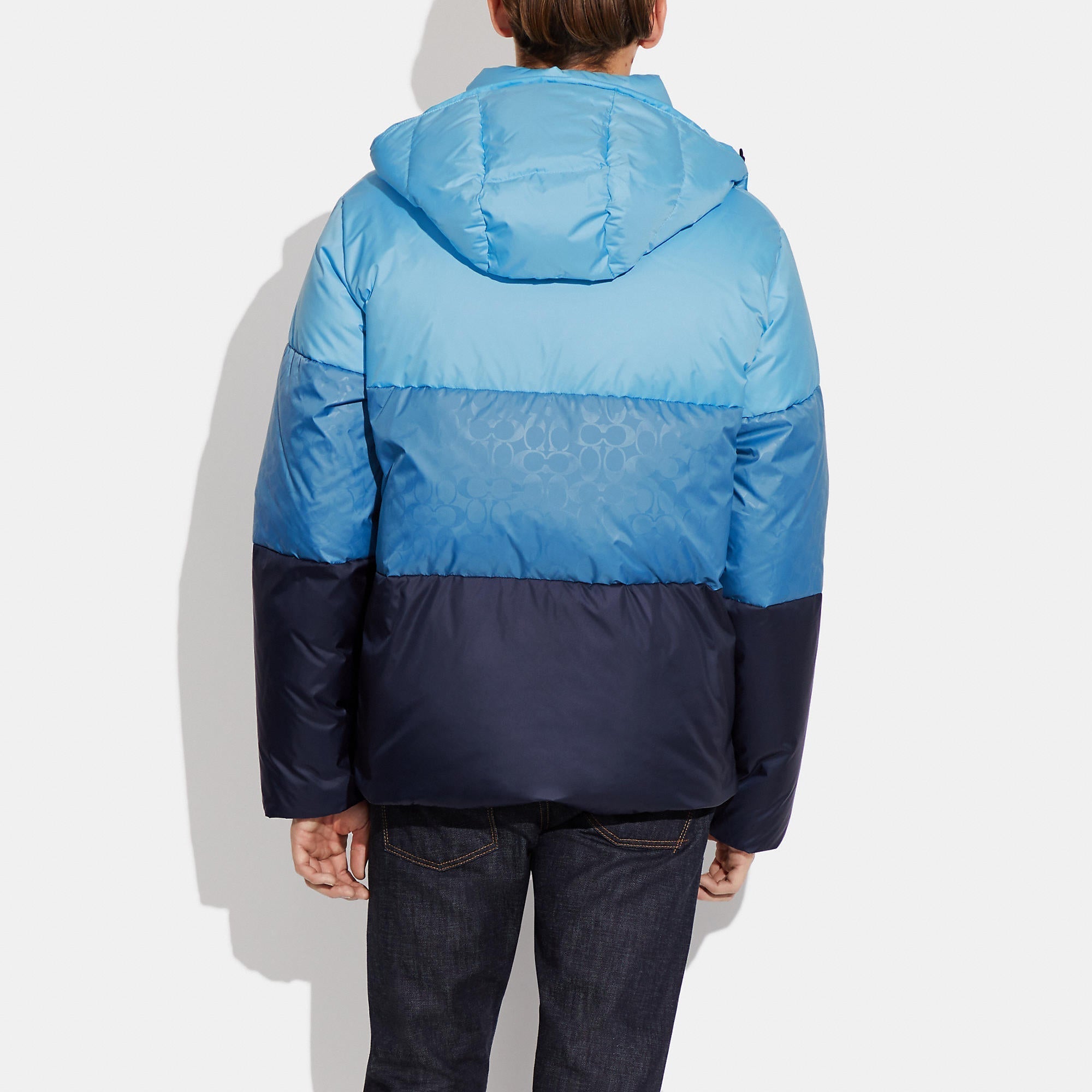 Coach Outlet Colorblock Down Jacket