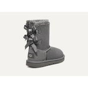 UGG Bailey Bow II Grey  1017394K-GREY Grade-School