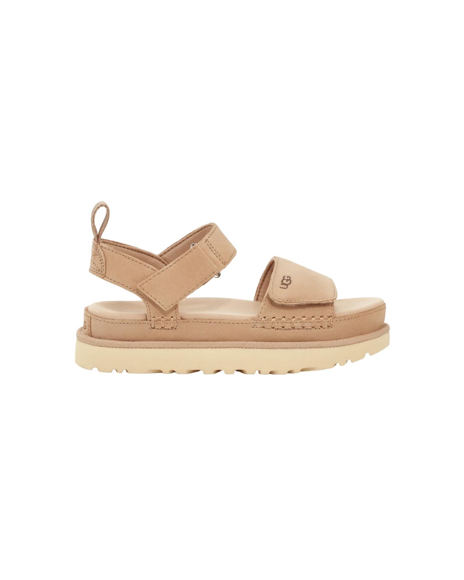 Women's Goldenstar Platform Sandals In Driftwood