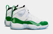 Jumpman Two Trey Mens Basketball Shoes (White/Green)