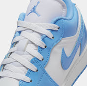 Air Jordan 1 Low SE Legend Blue Grade School Lifestyle Shoes (White/Legend Blue)