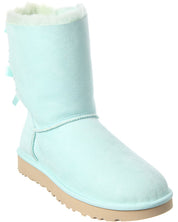 UGG Bailey Bow II Suede & Shearling Boot