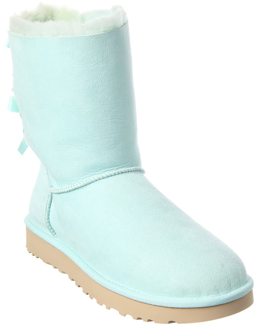 UGG Bailey Bow II Suede & Shearling Boot