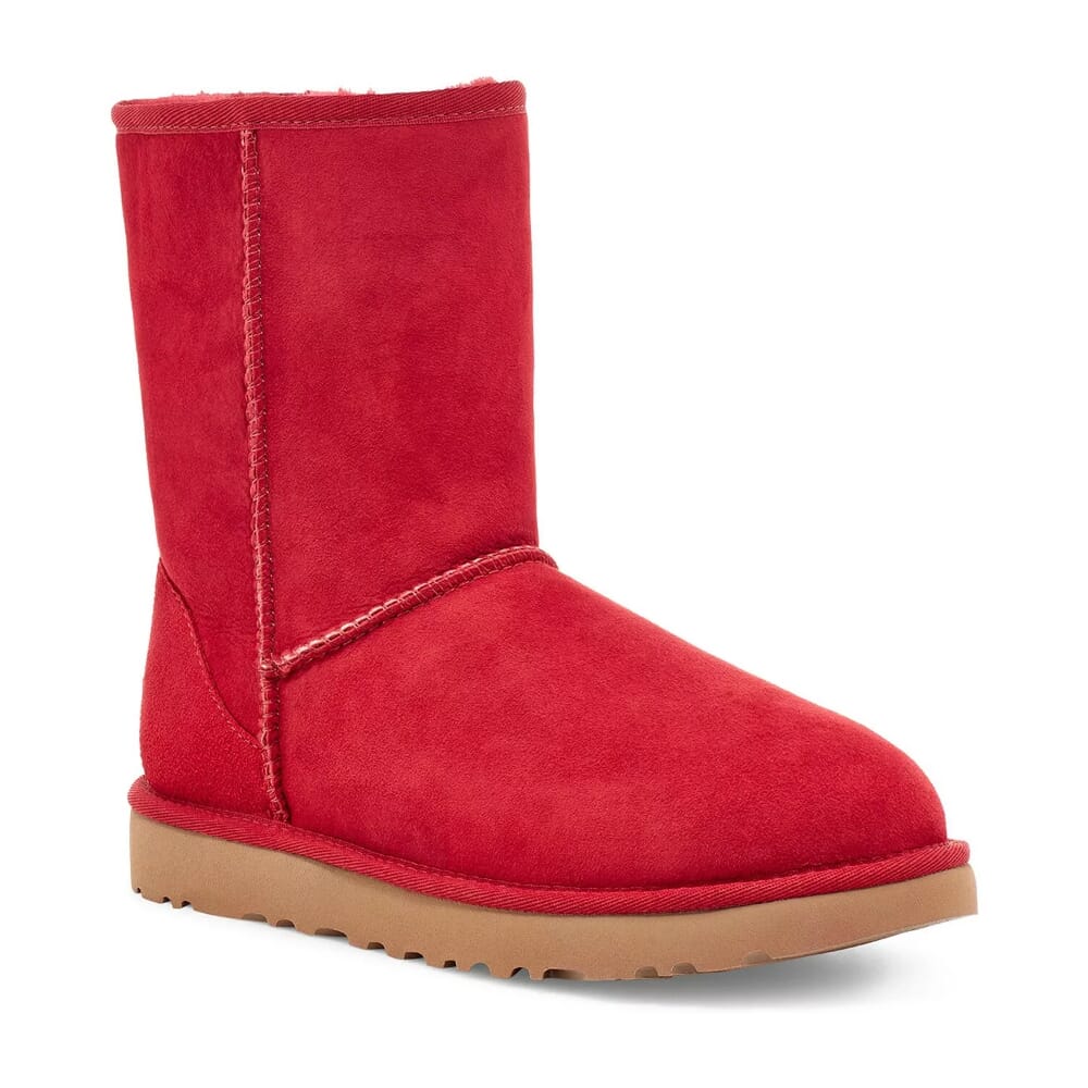 UGG Classic Short II Red  W-1016223-RBRD Women's