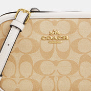 Coach Outlet Mini Jamie Camera Bag In Signature Canvas