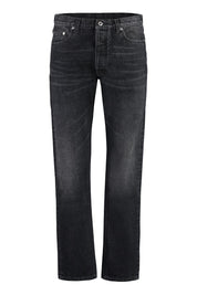 Off-White 5-Pocket Straight-Leg Jeans