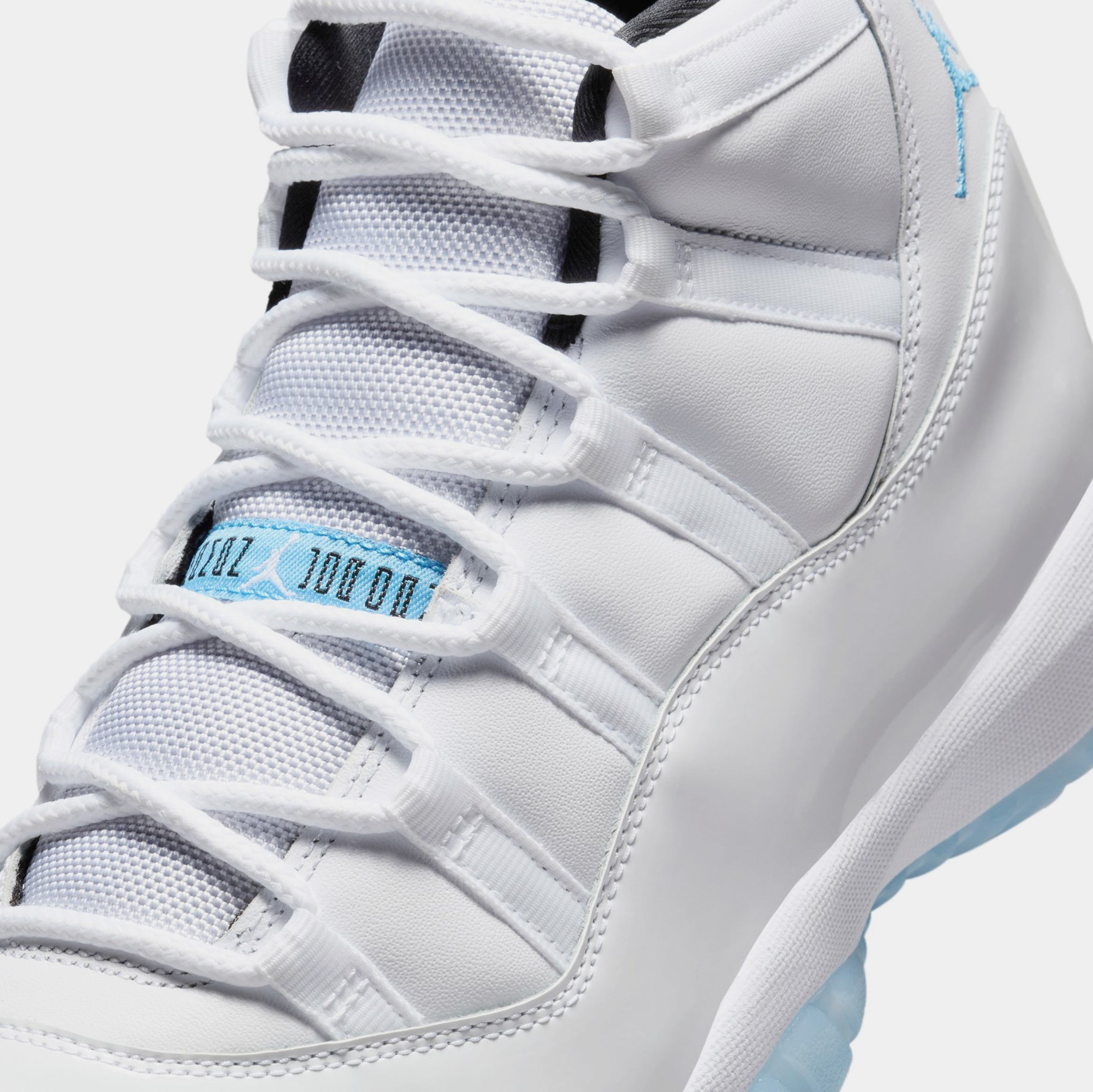 Air Jordan 11 Retro Legend Blue Mens Lifestyle Shoes (White/Black/Legend Blue) Free Shipping