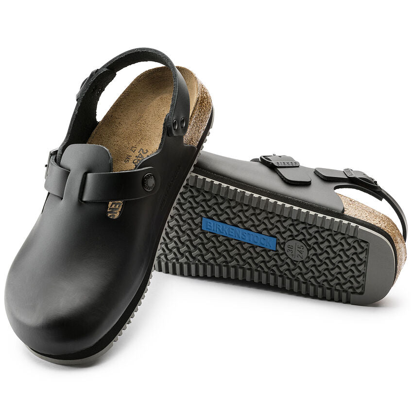 Birkenstock Tokio Super Grip Classic Footbed in Black