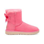 UGG Mini Bailey Bow II Neon Pink  1016501-RCR Women's