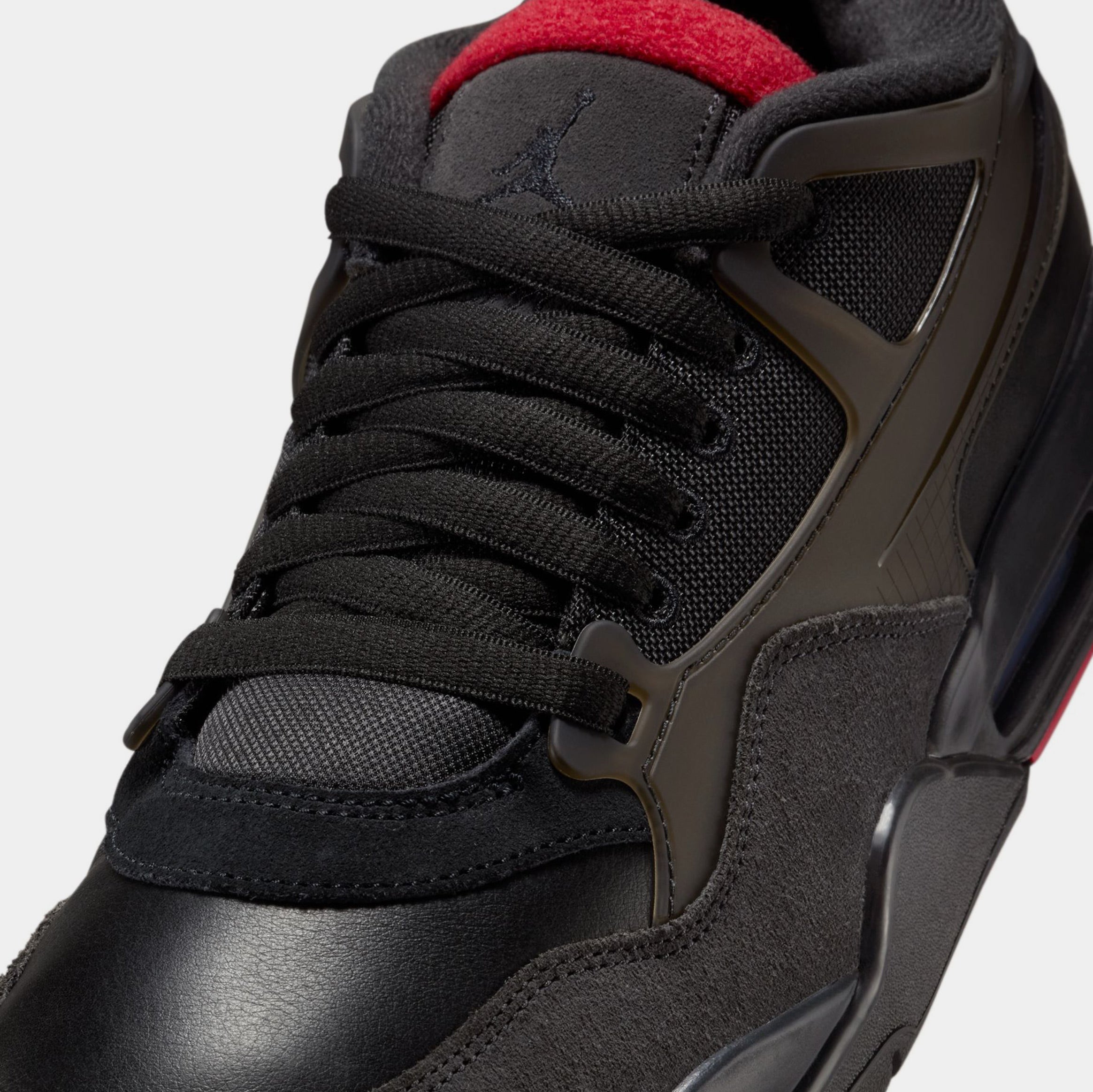 Air Jordan 4 RM Bred Mens Lifestyle Shoes (Black/Red)