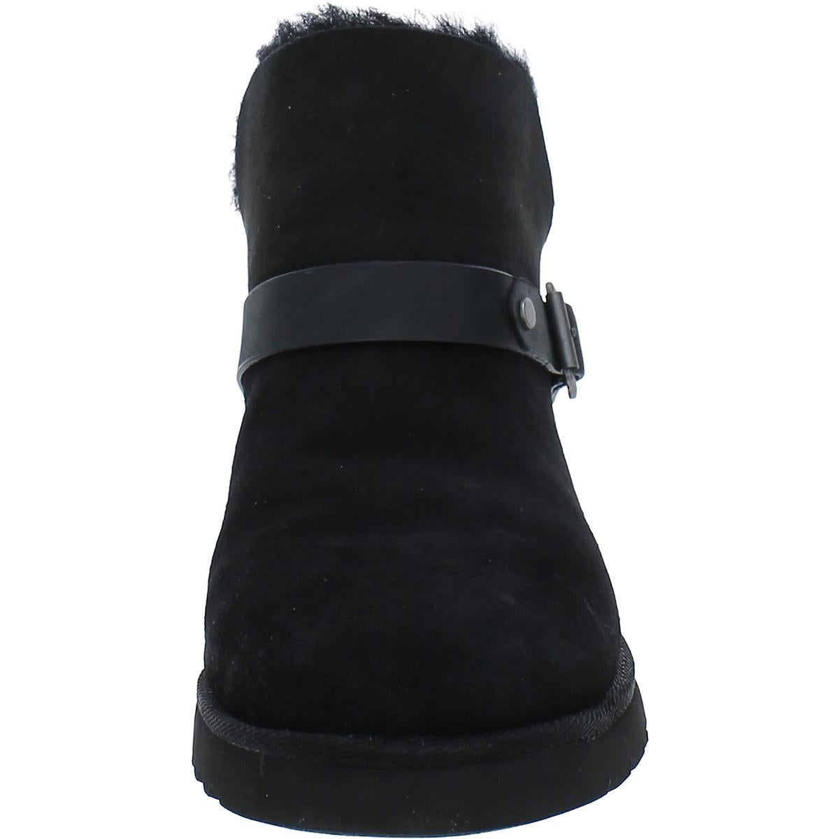 Romely Womens Suede Winter Shearling Boots