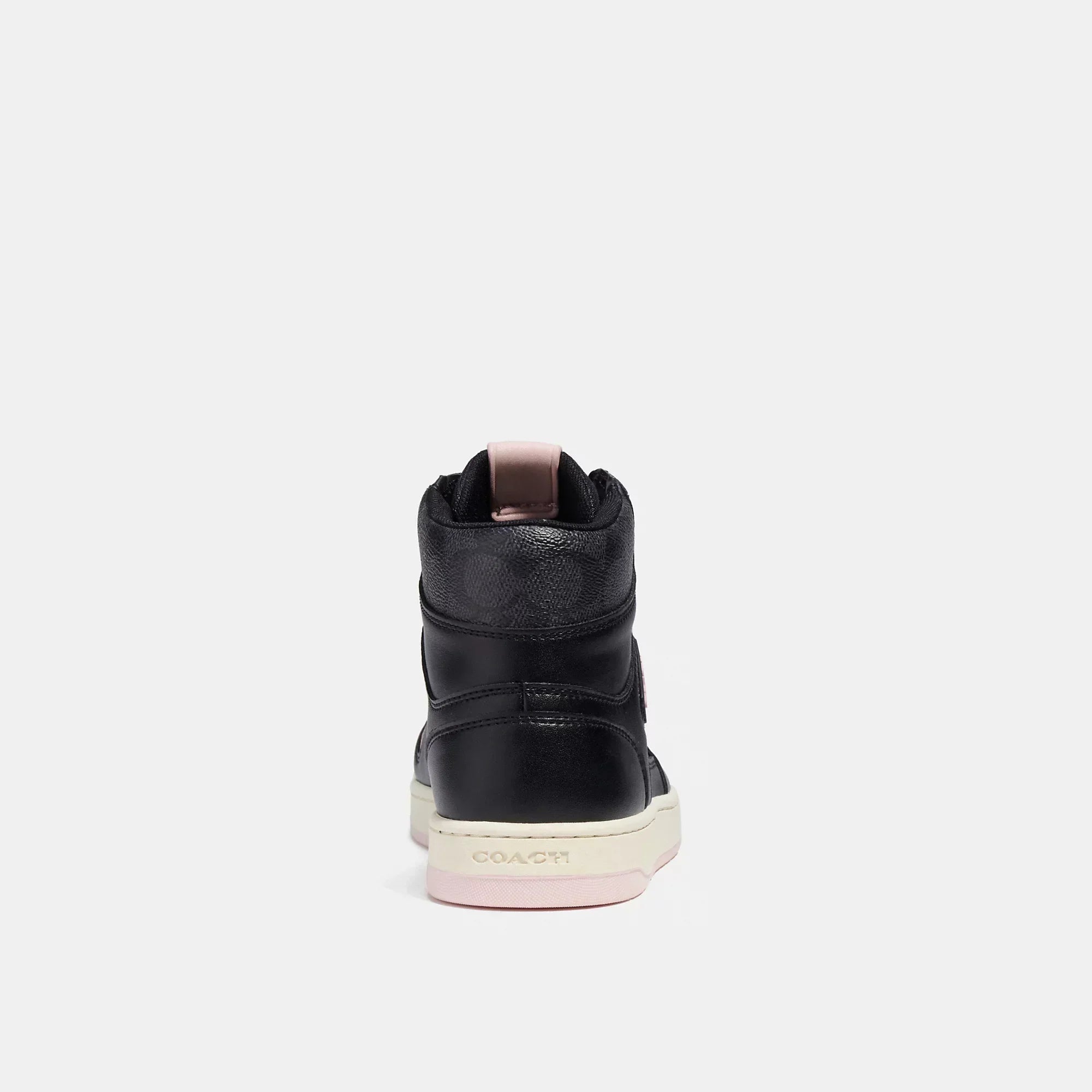 Coach Outlet High Top Sneaker In Signature Canvas