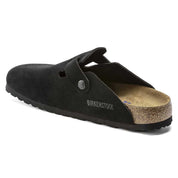 Boston Soft Footbed Suede - Black - Medium/Narrow