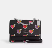 Coach Klare Crossbody Bag In Printed Coated Canvas & Leather