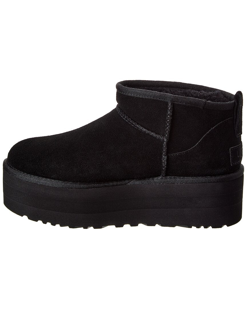 UGG Classic Ultra Mini Platform Suede Boot