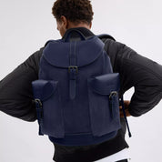 Coach Outlet Warner Backpack In Suede