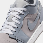 Air Jordan 1 Low Medium Grey Cool Mens Lifestyle Shoes (Medium Grey/White/Cool Grey)