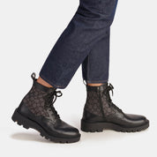 Coach Outlet Citysole Boot With Signature Jacquard