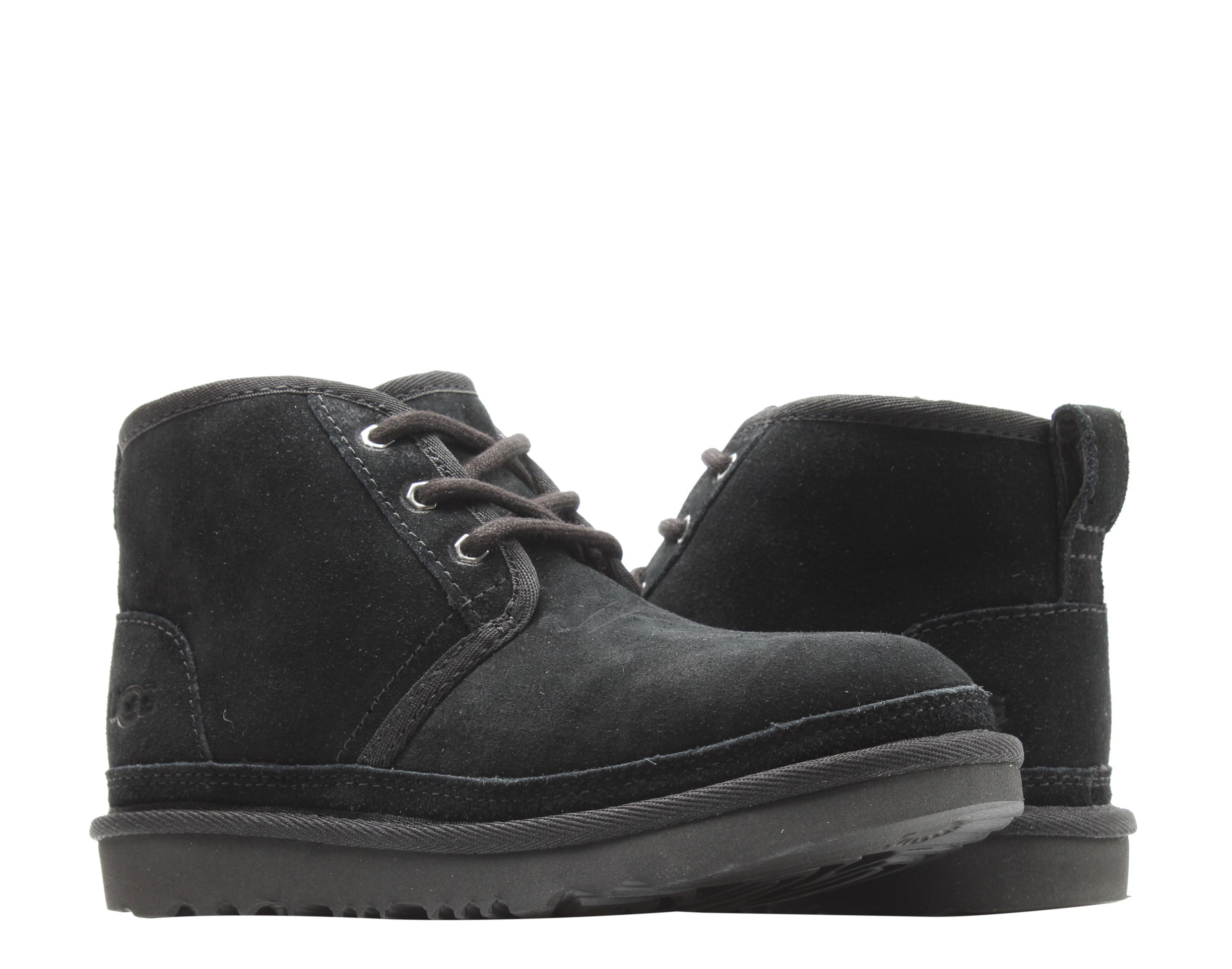 UGG Australia Neumel II Black Kids Chukka Boots 1017320K-BLK