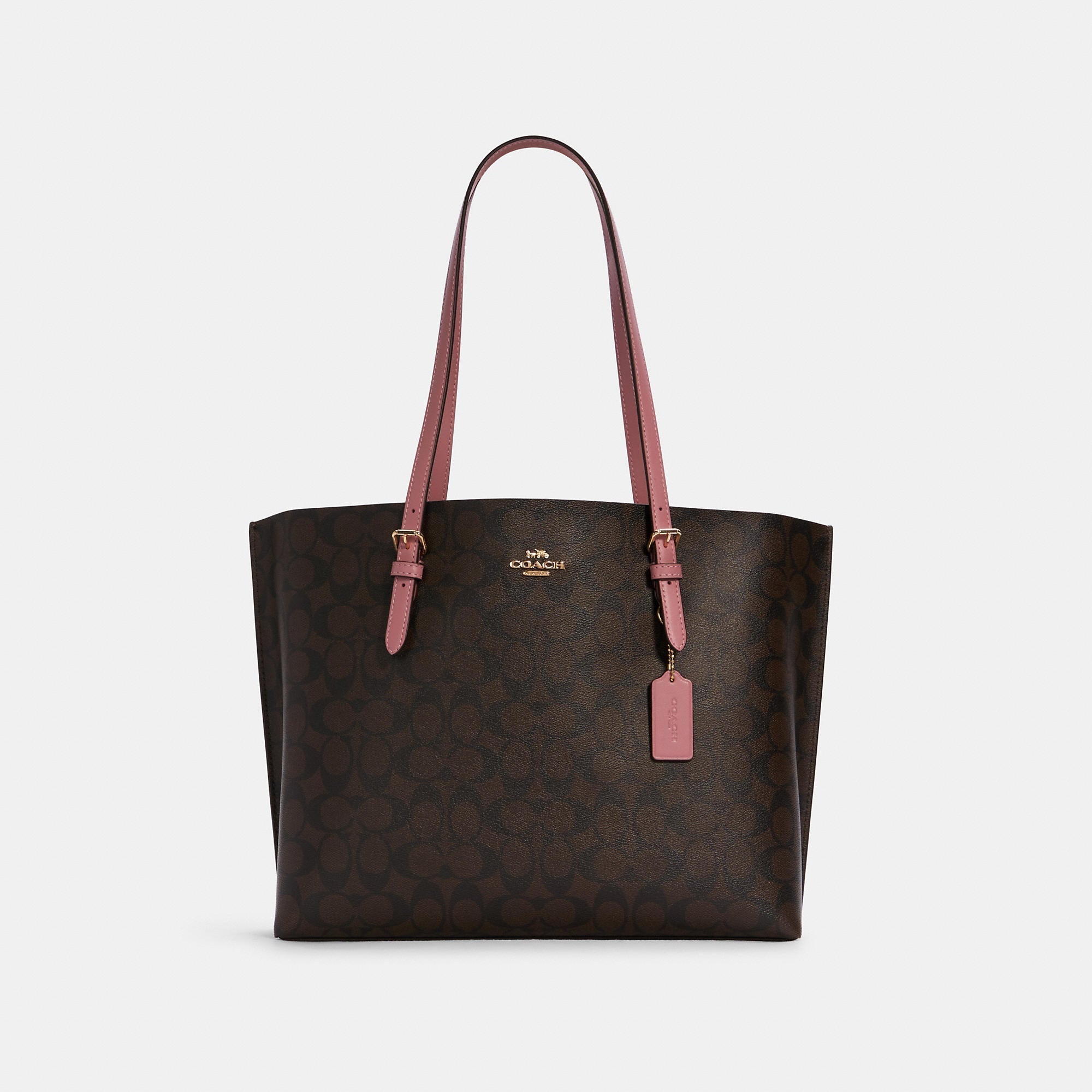 COACH OUTLET Mollie Tote In Signature Canvas