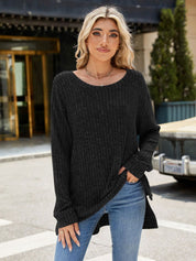 Round Neck Long Sleeve T-Shirt