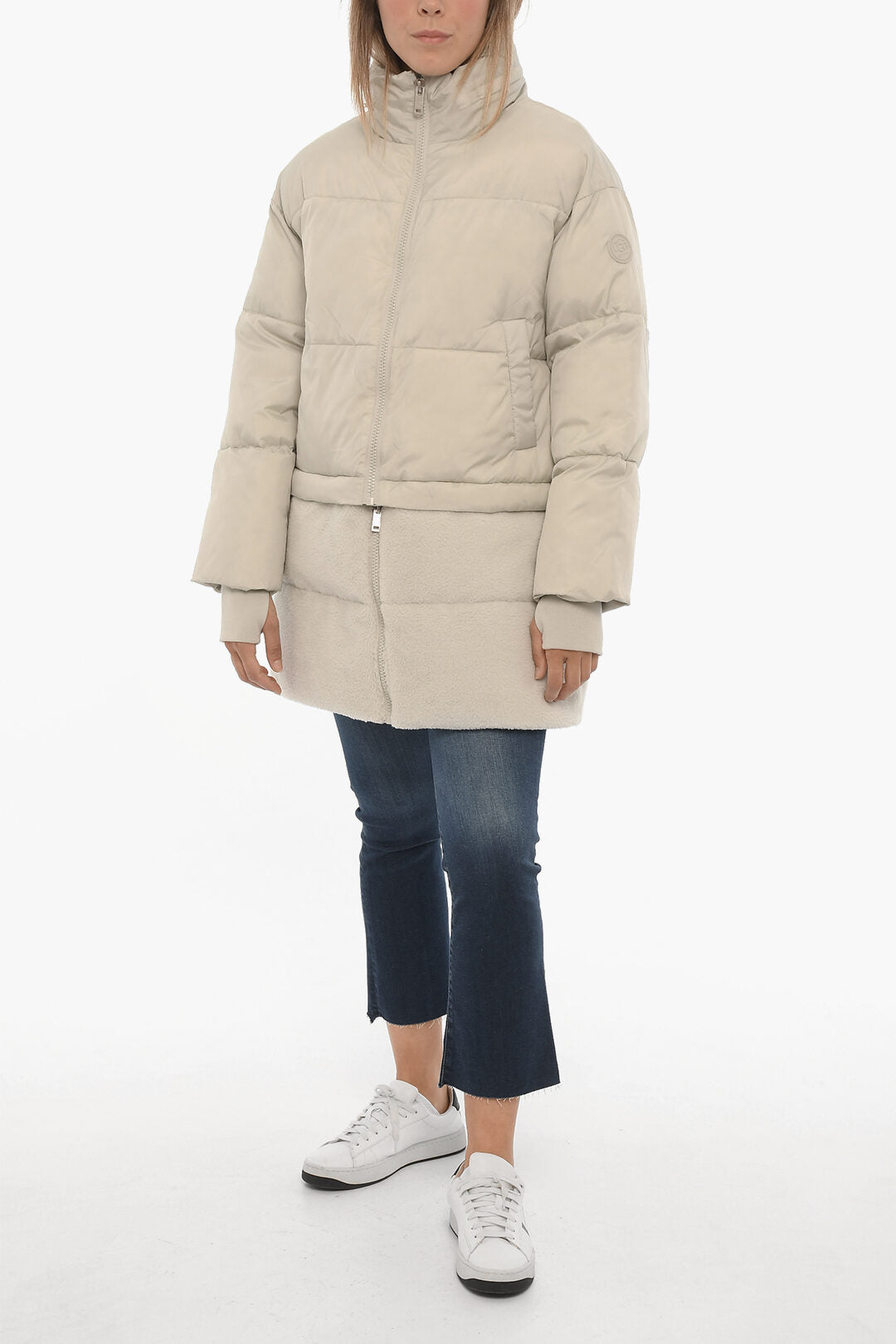 UGG Padded ANNABETH Jacket with Faux Fur