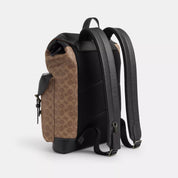 Coach Outlet Warner Backpack In Signature Canvas