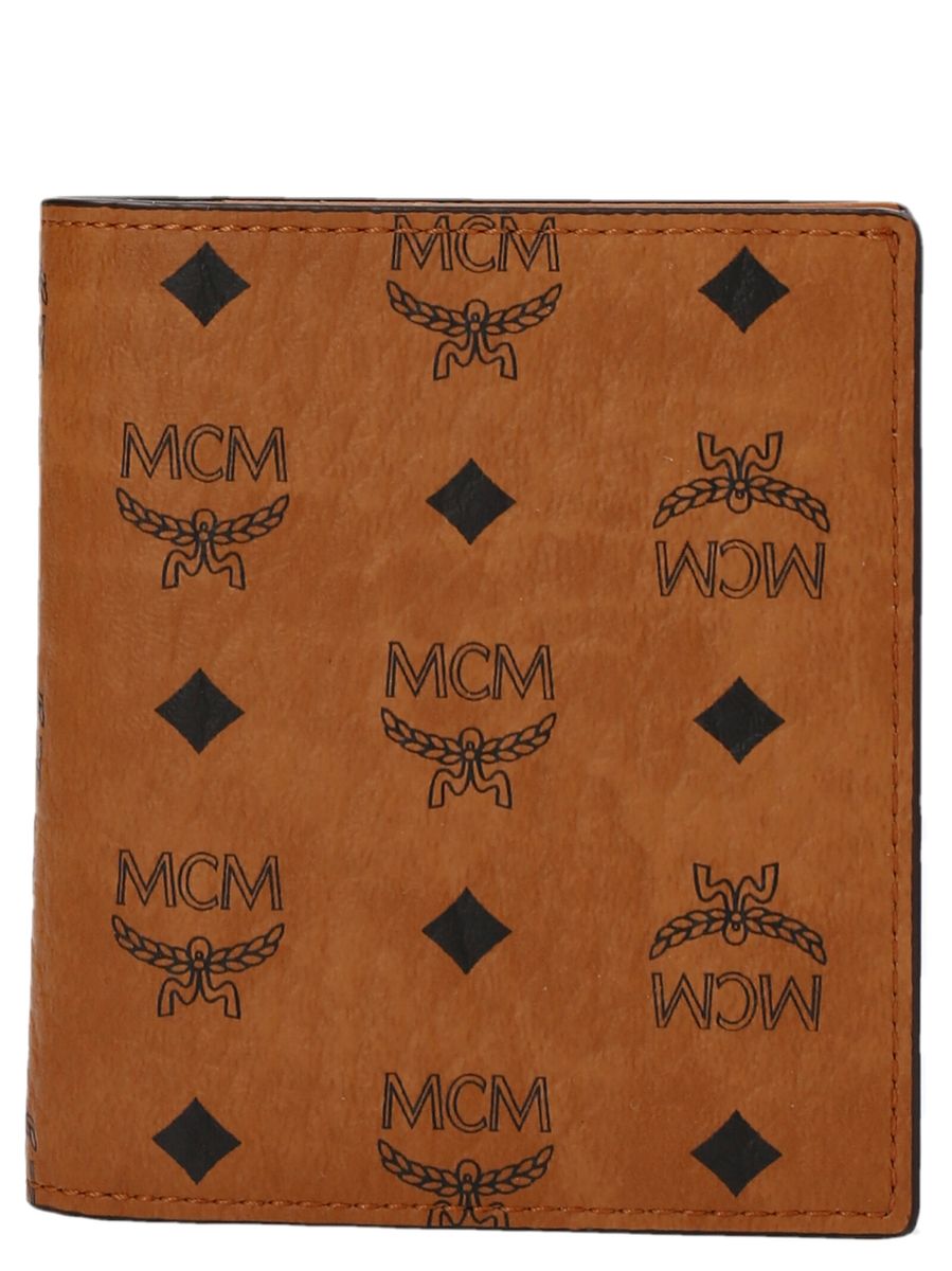 Mcm 'Veritas Mini Monogram' Card Holder