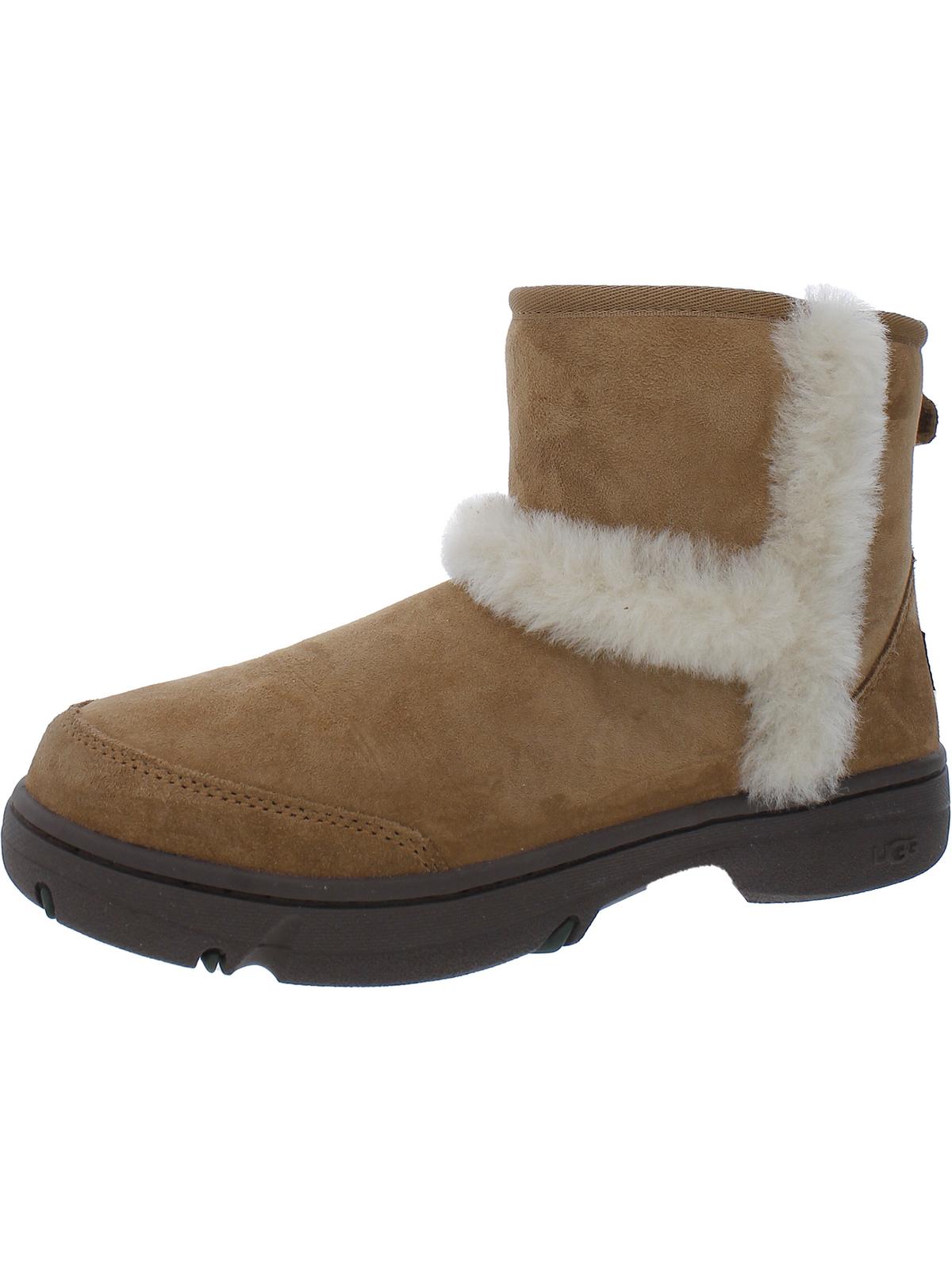 Womens Suede Wool Blend Winter & Snow Boots