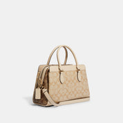 Coach Outlet Darcie Carryall In Blocked Signature Canvas