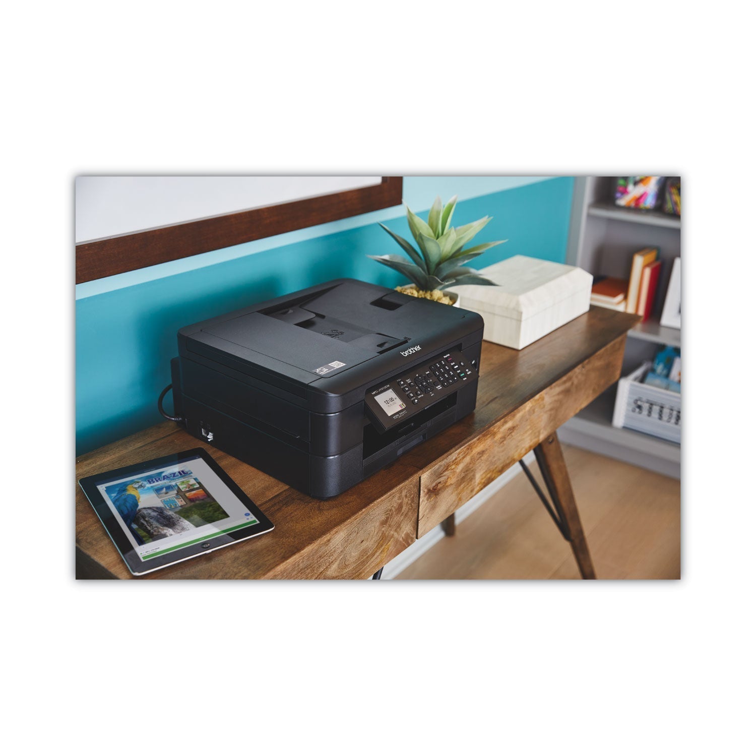 Brother Mfc-J1010dw All-In-One Color Inkjet Printer, Copy/fax/print/scan