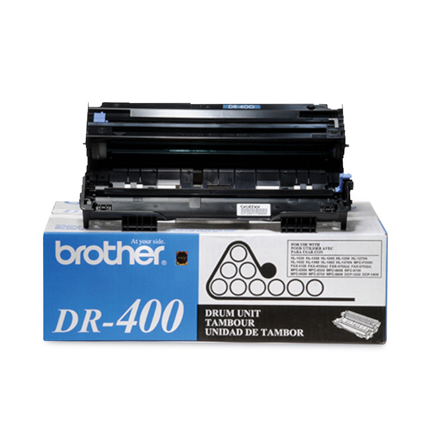 Brother Dr400 Drum Unit, 20,000 Page-Yield, Black