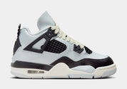 Air Jordan 4 Retro Platinum Gold Grade School Lifestyle Shoes (Pure Platinum/Metallic Gold/Black/Sail)