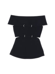 Alexander Mcqueen Top With Cut-Out Details