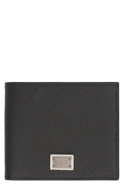 Dolce & Gabbana Leather Flap-Over Wallet