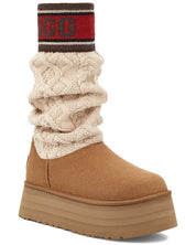 UGG Classic Sweater Letter Classic Mini Boot