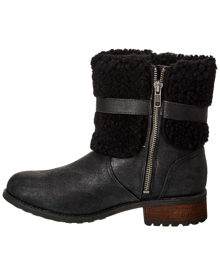 UGG Blayre II Leather & Shearling Boot