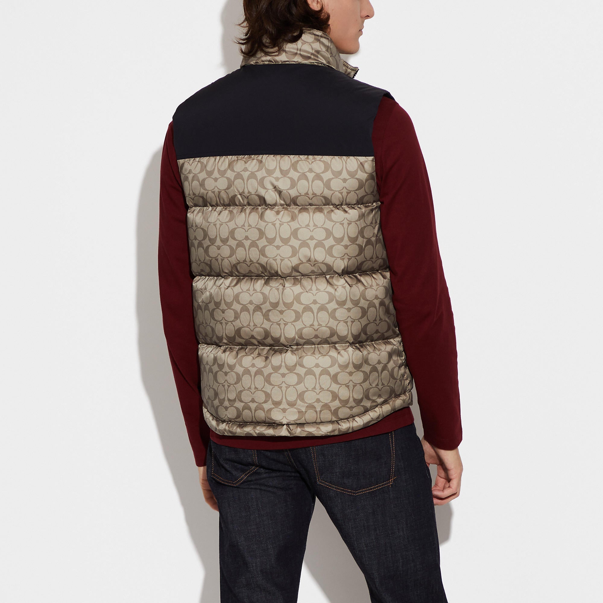 COACH Signature Down Vest