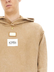 Dolce & Gabbana Sweatshirt With Logo Plaque