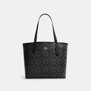 Coach Outlet City Tote In Signature Canvas