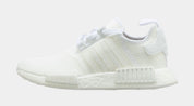 NMD Grade School Running Shoe (White)