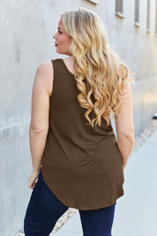 Basic Bae Full Size Round Neck Curved Hem Tank