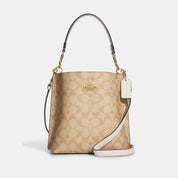 Coach Outlet Mollie Bucket Bag 22 In Signature Canvas