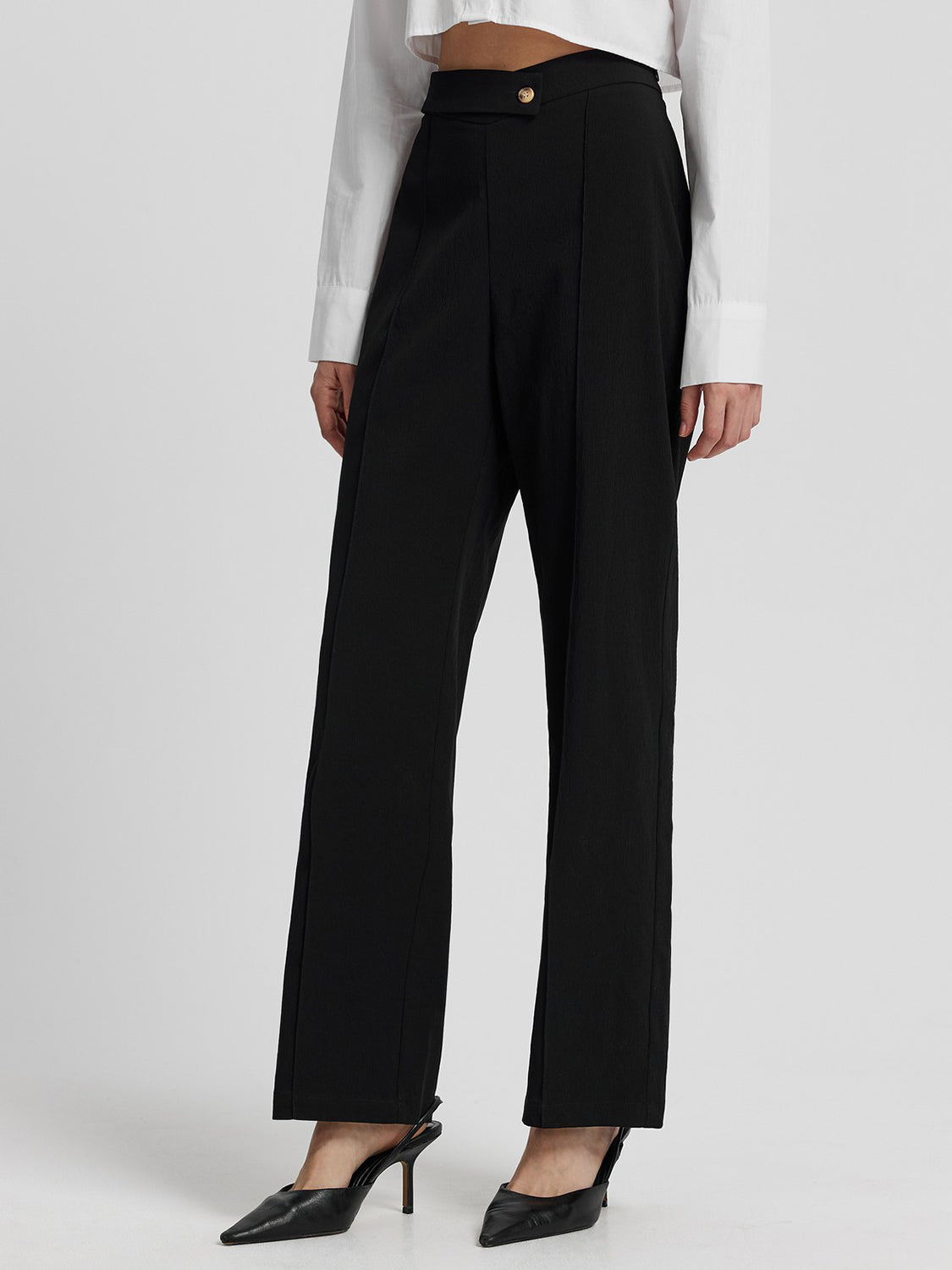 Honey High Waist Straight Pants