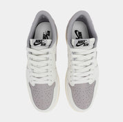 Air Jordan 1 Retro Low OG Atmosphere Grey Mens Lifestyle Shoes (Sail/Black/Atmosphere Grey)