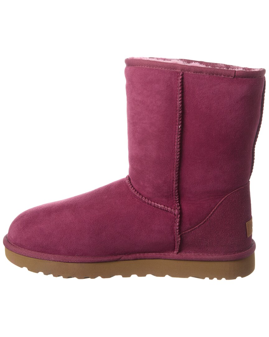 UGG Classic Short II Suede & Shearling Boot