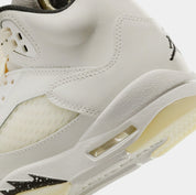 Air Jordan 5 Retro SE Sail Grade School Lifestyle Shoes (Sail/Black/Orewood Brown)