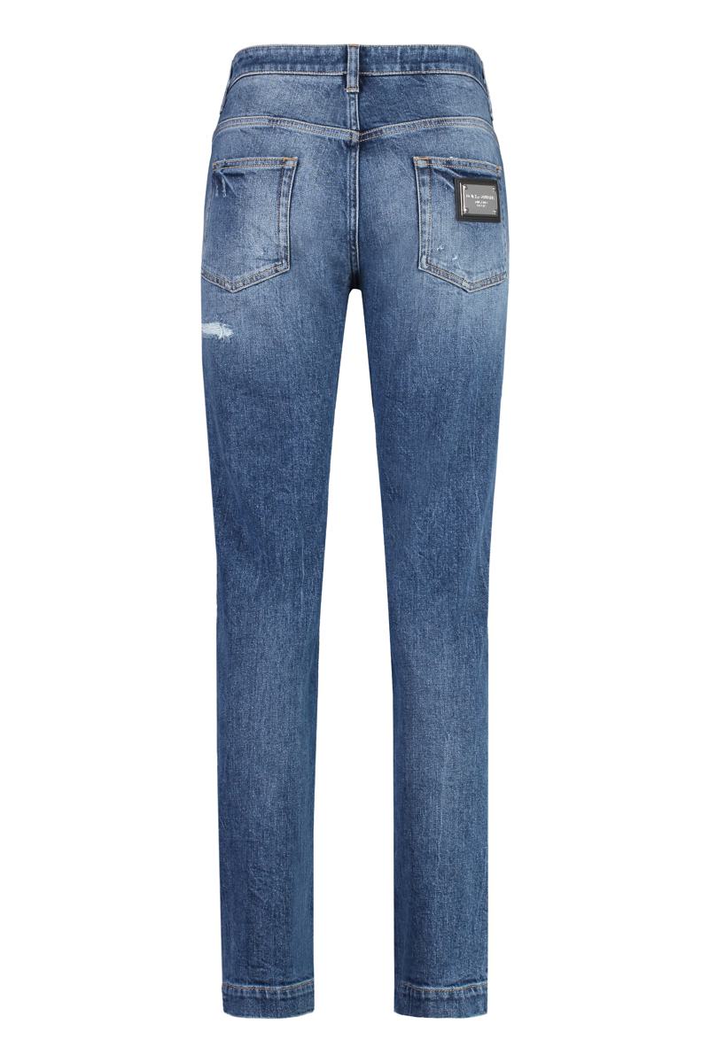 Dolce & Gabbana Stretch Cotton Jeans