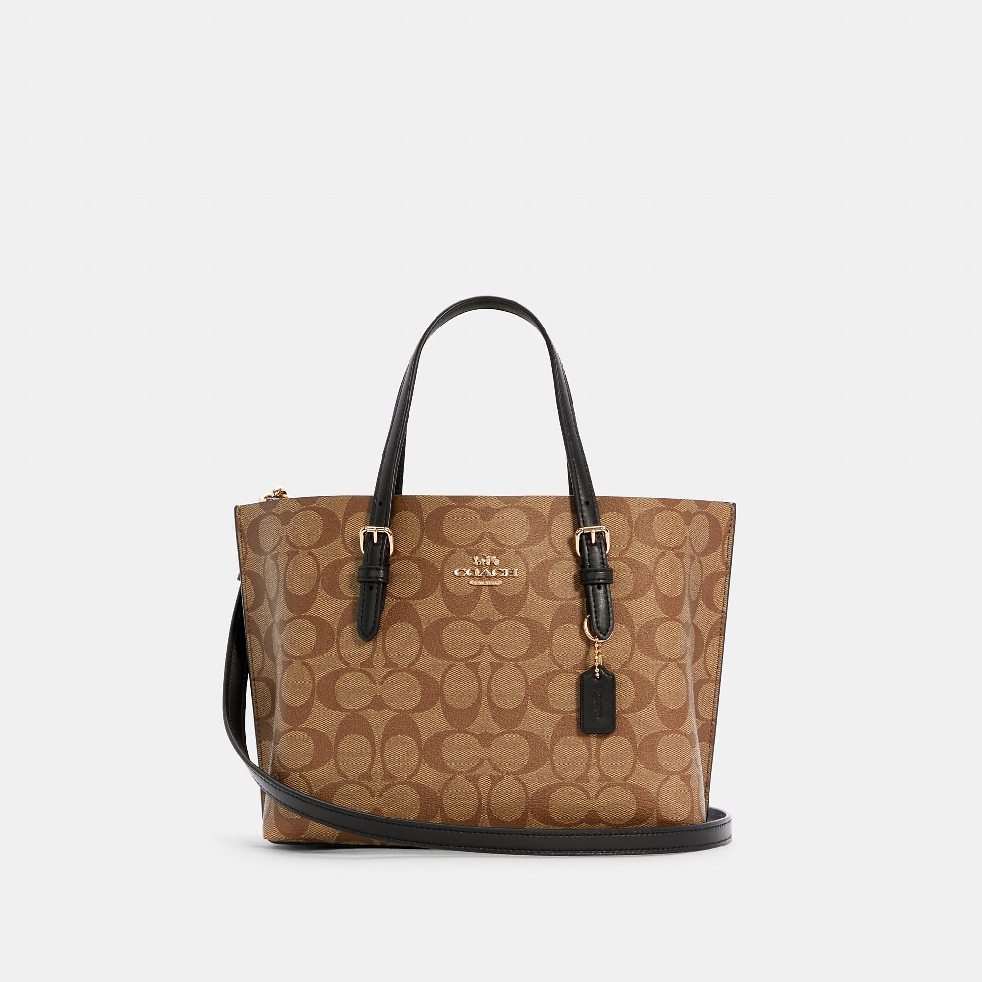 Coach Outlet Mollie Tote 25 In Signature Canvas