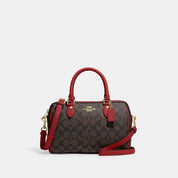 Coach Outlet Rowan Satchel In Signature Canvas